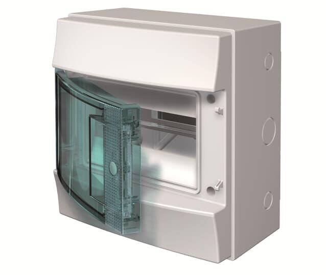 Consumer units Mistral65 transparent door 8M  1SL1201A00  25 - 32A MCBs
