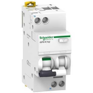 Schneider A9D31606 Acti9 iDPN N Vigi 2P 6A C curve 30mA