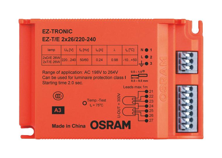 Osram EZ-TRONIC POP EZ-T/E 2x18/220-240