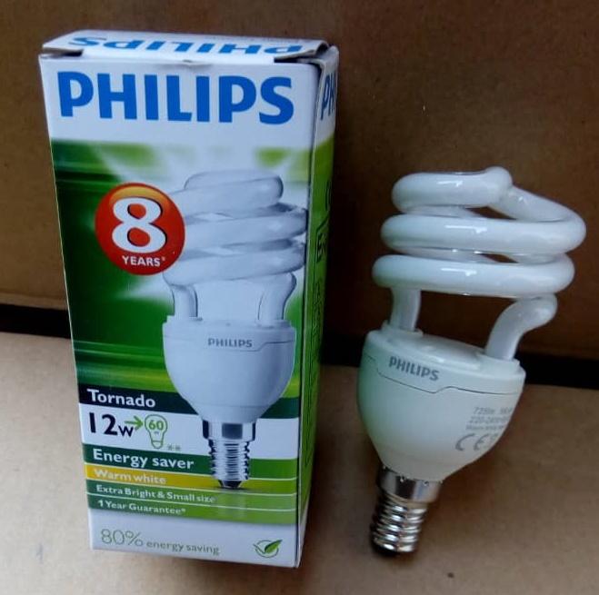 Philips Tornado 12W E14 Bulb Warm White Philip