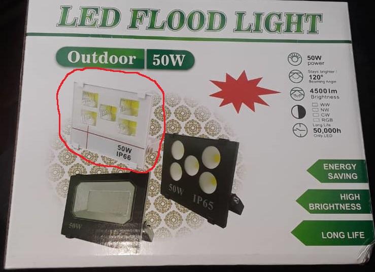 LED Flood Light Outdoor 50W