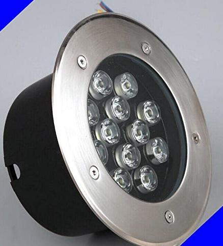 12W Underground Light Lamps Outdoor Buried Recessed Floor LED Waterproof IP67