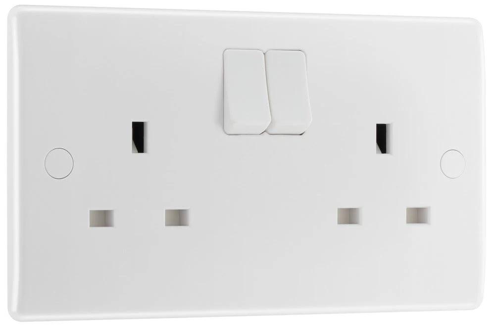 PCWH22 - 13AMP DOUBLE SOCKET BG