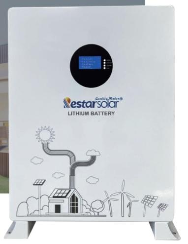 Restarsolar Lithium Battery 5.12kWH/51.2V/100A 5 years warranty