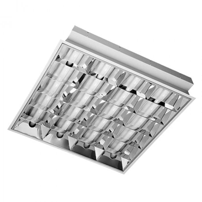 4x36W 600x600 Recessed Modular Prismatic-0