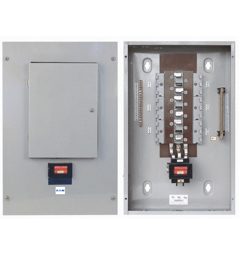 Eaton-MEM 8way Three Phase(TPN) Distribution Board C/W MCB