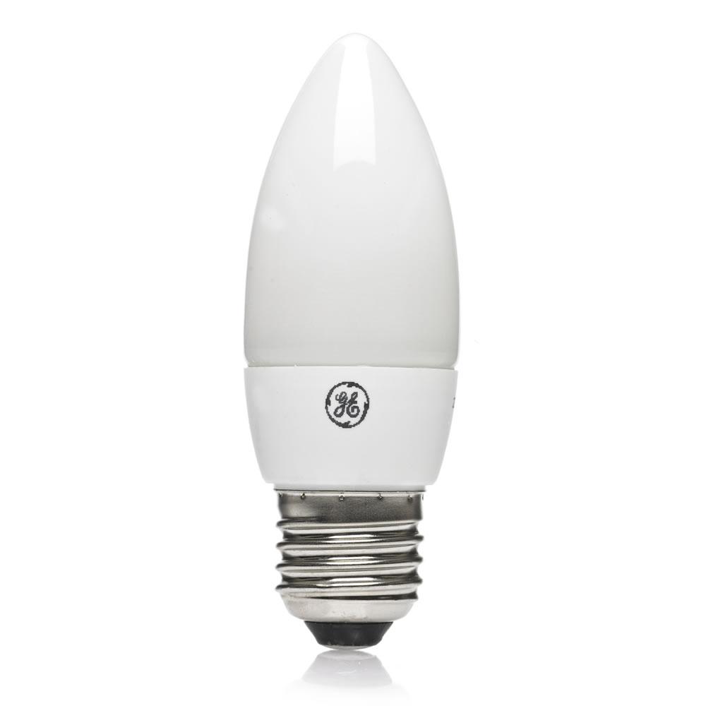 General Electric GE Energy Saving Candle Light Bulb E27 ES 7W/300lu