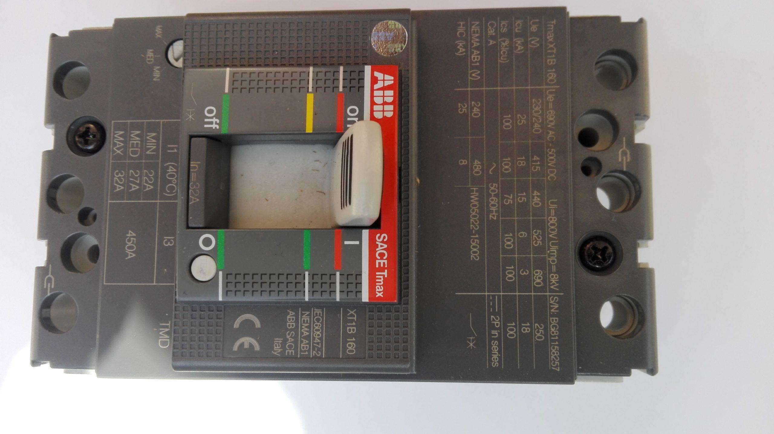 ABB SACE Tmax XT1B 160 Breaker 20A
