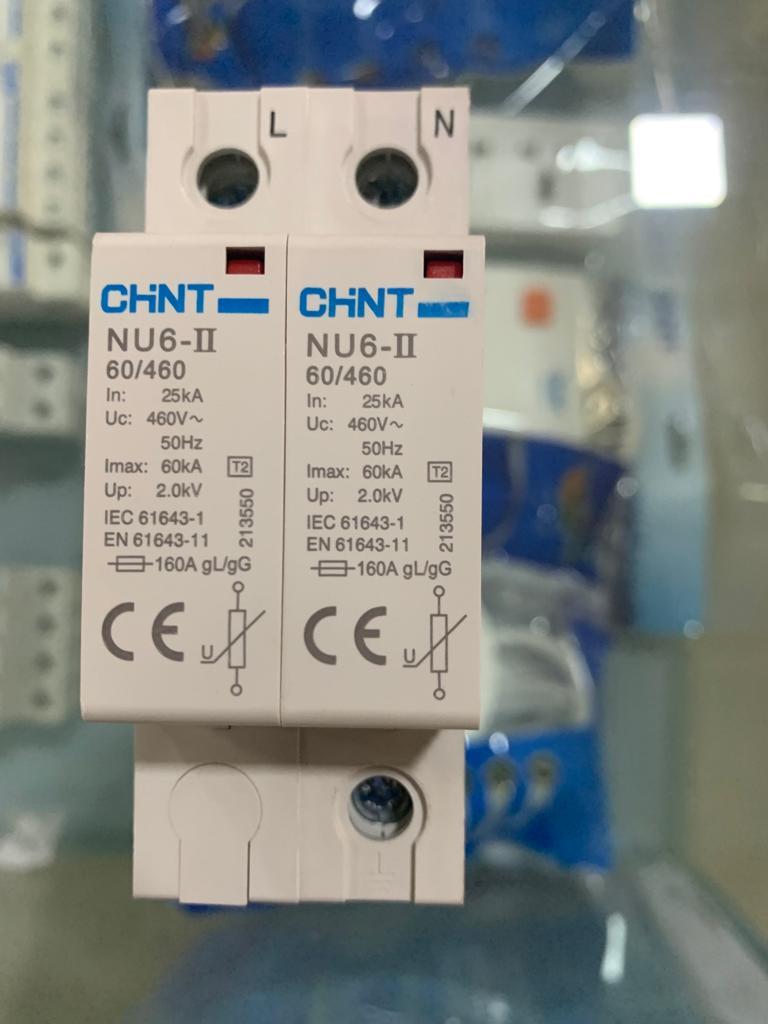 CHINT NU6-ⅡG/F Low-voltage Surge Arrester 25 - 60kA